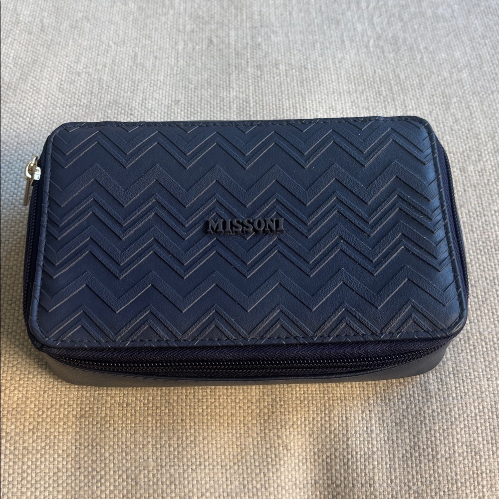 Delta Upper Class Missoni Dark Blue Cosmetics Case